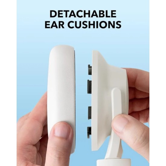 Ασύρματα / Ενσύρματα Over Ear Ακουστικά Soundcore Q11i Quick Charge Cream White Ασύρματα / Ενσύρματα Over Ear Ακουστικά Soundcore Q11i Quick Charge Cream White