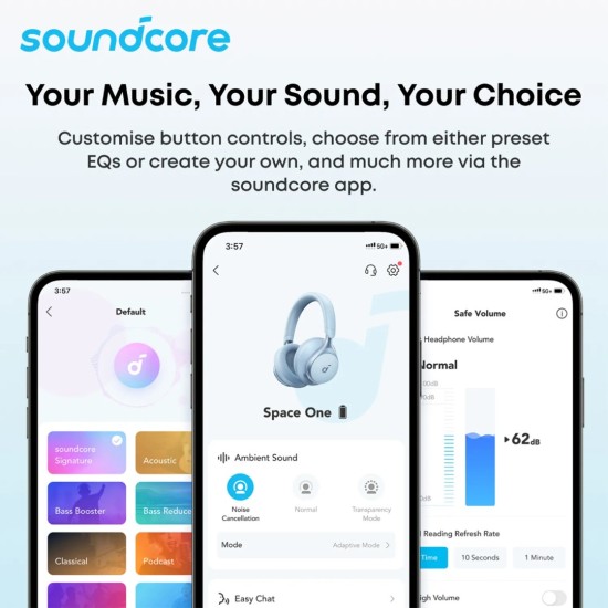 Ασύρματα Ακουστικά Anker SoundCore C50i Open-Ear Clip-On Hi-Res Bluetooth 6.0 Black (D1101G11)