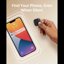 Set 4 Τεμαχίων eufy Security SmartTrack Link iOS Compatible Black (E87B0012) 
