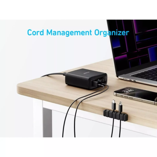 Επιτραπέζιος Φορτιστής Anker 6-in-1 Charging Station 112W (3x USB-C + 3x USB-A) - Black