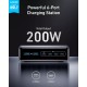 Φορτιστής Desktop Charger Anker Prime 200W Charger and Charging Station 4x USB-C Fast Charging, 2x USB-A GaN USB-C Power Delivery (Black) Φορτιστής Desktop Charger Anker Prime 200W Charger and Charging Station 4x USB-C Fast Charging, 2x USB-A GaN USB-C Power Delivery (Black)