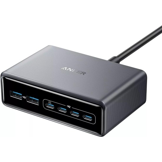 Φορτιστής Desktop Charger Anker Prime 200W Charger and Charging Station 4x USB-C Fast Charging, 2x USB-A GaN USB-C Power Delivery (Black) Φορτιστής Desktop Charger Anker Prime 200W Charger and Charging Station 4x USB-C Fast Charging, 2x USB-A GaN USB-C Power Delivery (Black)
