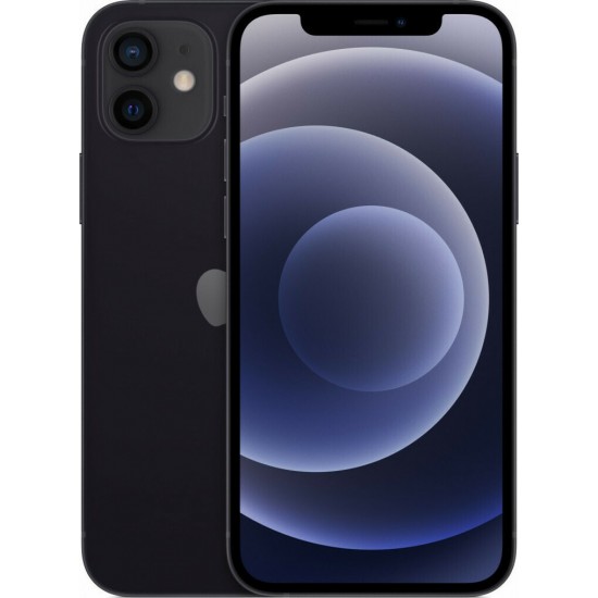 Apple iPhone 12 5G (4GB/64GB) Black (Μεταχειρισμένο) Apple iPhone 12 5G (4GB/64GB) Black (Μεταχειρισμένο)
