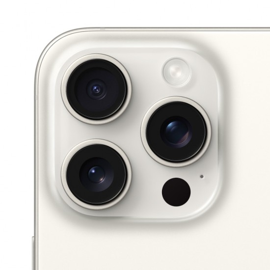 Apple iPhone 15 Pro Max 5G (8GB/256GB) White Titanium (Μεταχειρισμένο)