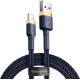 Καλώδιο Baseus Cafule Lightning cable 1.5A 2m (Gold+Dark blue)