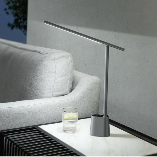 Επαναφορτιζόμενη Λάμπα Γραφείου LED Baseus 5W 2200mAh Grey (DGZG-0G) Επαναφορτιζόμενη Λάμπα Γραφείου LED Baseus 5W 2200mAh Grey (DGZG-0G)