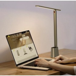 Επαναφορτιζόμενη Λάμπα Γραφείου LED Baseus 5W 2200mAh Grey (DGZG-0G)