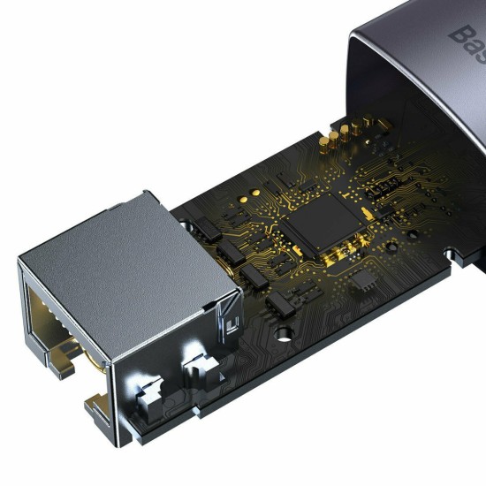 Αντάπτορας Δικτύου Baseus Lite Series USB-C με Ενσύρματη Σύνδεση Gigabit Ethernet Αντάπτορας Δικτύου Baseus Lite Series USB-C με Ενσύρματη Σύνδεση Gigabit Ethernet