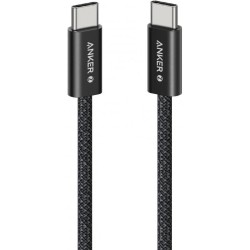 Καλώδιο Anker Zolo USB-C σε USB-C 240W Braided 1m Black (A8060H11)