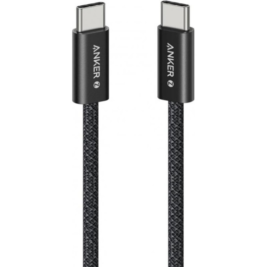 Καλώδιο Anker Zolo USB-C σε USB-C 240W Braided 1m Black (A8060H11)