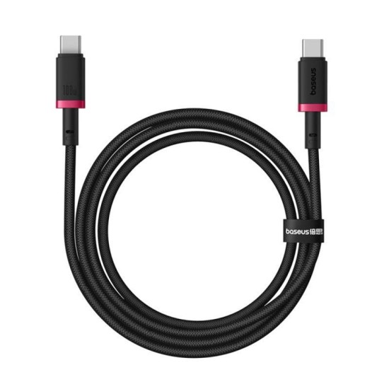 USB-C to USB-C Cable Baseus Dura Series, 100W, 5A, 1m, Red P10377803U01-01