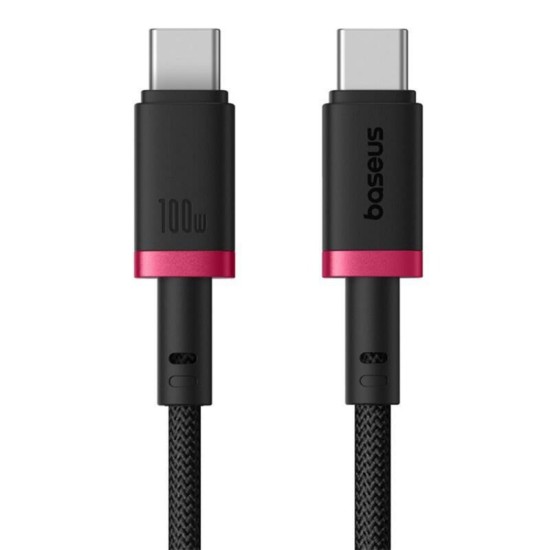 USB-C to USB-C Cable Baseus Dura Series, 100W, 5A, 1m, Red P10377803U01-01