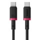 USB-C to USB-C Cable Baseus Dura Series, 100W, 5A, 1m, Red P10377803U01-01