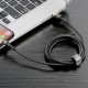 Καλώδιο Baseus Cafule Cable USB Lightning 2.4A 1m (Gold+Black)