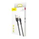 Καλώδιο Baseus Cafule Cable USB Lightning 2.4A 1m (Gold+Black)