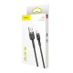 Καλώδιο Baseus Cafule USB Lightning Cable 2,4A 1m CALKLF-BG1 (Gray+Black) Καλώδιο Baseus Cafule USB Lightning Cable 2,4A 1m CALKLF-BG1 (Gray+Black)