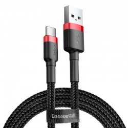 Καλώδιο Baseus Cafule cable USB-C 3A 1m (Red+Black)