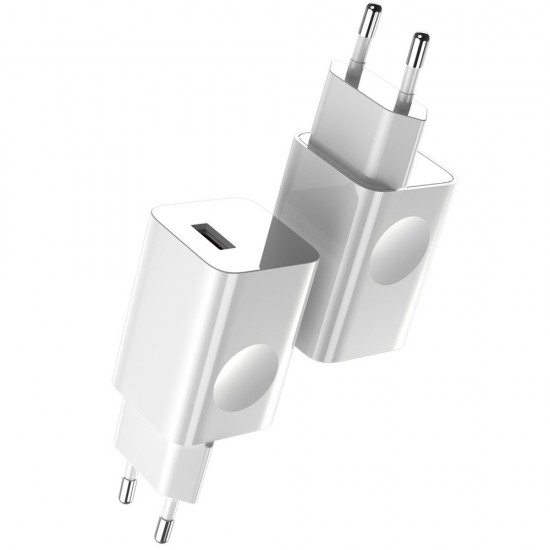 Φορτιστής Baseus Charging Quick Charger Travel Charger Adapter Wall Charger USB Quick Charge 3.0 QC 3.0 white (CCALL-BX02)