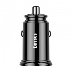 Φορτιστής Αυτοκινήτου Baseus Circular Car Charger PD QC4.0+ 5A 30W (black)