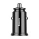 Φορτιστής Αυτοκινήτου Baseus Circular Car Charger PD QC4.0+ 5A 30W (black)