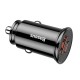 Φορτιστής Αυτοκινήτου Baseus Circular Car Charger PD QC4.0+ 5A 30W (black)