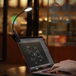 Φωτιστικό Baseus (DGRAD-0G) Comfort Reading Mini Clip Lamp (dark gray)