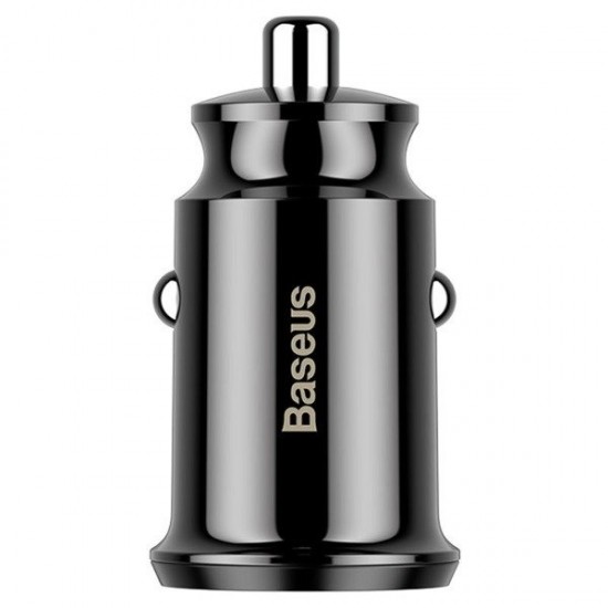 Φορτιστής Αυτοκινήτου Baseus Grain Car Charger 2x USB 5V 3.1A (black)