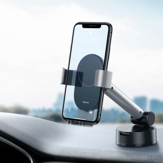 Βάση Στήριξης Αυτοκινήτου Baseus Gravity Car Mount Dashboard Windshield Phone Bracket Holder black (SUYL-JY01) black Βάση Στήριξης Αυτοκινήτου Baseus Gravity Car Mount Dashboard Windshield Phone Bracket Holder black (SUYL-JY01) black