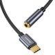 Αντάπτορας Ήχου Baseus L54 Audio Adapter USB-C + mini jack 3,5mm (Black+Gray)