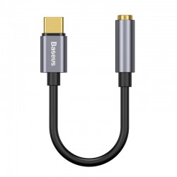 Αντάπτορας Ήχου Baseus L54 Audio Adapter USB-C + mini jack 3,5mm (Black+Gray)