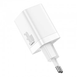 Φορτιστής Baseus Super Si Pro Quick Charger USB + USB-C 30W (white) Φορτιστής Baseus Super Si Pro Quick Charger USB + USB-C 30W (white)
