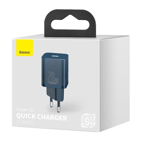 Φορτιστής Baseus Super Si Quick Charger 1C 20W (Blue)