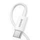 Καλώδιο Baseus Superior Series Cable USB-C to Lightning, 20W, PD, 1m (white)