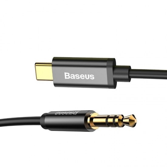 Καλώδιο ήχου Baseus Yiven Audio cable USB-C to mini jack 3,5mm, 1.2m (Black) Καλώδιο ήχου Baseus Yiven Audio cable USB-C to mini jack 3,5mm, 1.2m (Black)