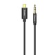 Καλώδιο ήχου Baseus Yiven Audio cable USB-C to mini jack 3,5mm, 1.2m (Black) Καλώδιο ήχου Baseus Yiven Audio cable USB-C to mini jack 3,5mm, 1.2m (Black)