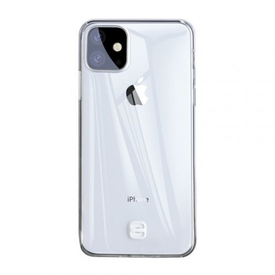 Θήκη Σιλικόνης Baseus Ultra-Thin Cover Gel TPU Case with Lanyard Holder for iPhone 11 Pro transparent (WIAPIPH58S-QA02)
