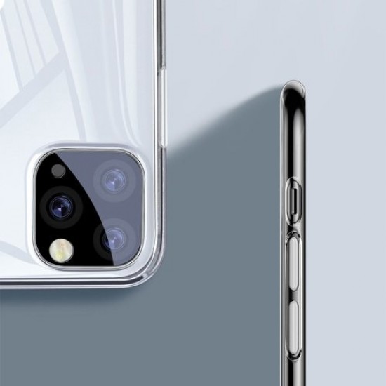 Θήκη Σιλικόνης Baseus Ultra-Thin Cover Gel TPU Case with Lanyard Holder for iPhone 11 Pro transparent (WIAPIPH58S-QA02)