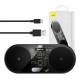 Ασύρματος Φορτιστής Baseus Qi Simple 2, 15W με καλώδιο USB-C σε USB-C (Μαύρο) Ασύρματος Φορτιστής Baseus Qi Simple 2, 15W με καλώδιο USB-C σε USB-C (Μαύρο)