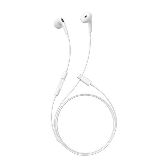 Ακουστικά half in-ear Type C Baseus Encok CZ19 Λευκό Ακουστικά half in-ear Type C Baseus Encok CZ19 Λευκό