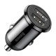 Φορτιστής Αυτοκινήτου Baseus Grain Pro 2xUSB 4.8A (Μαύρο) Φορτιστής Αυτοκινήτου Baseus Grain Pro 2xUSB 4.8A (Μαύρο)