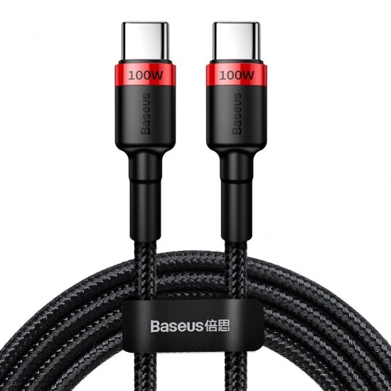 Καλώδιο Baseus USB-C σε USB-C Cafule PD2.0 100W για Γρήγορη Φόρτιση (20V/5A) 2m (Μαύρο/Κόκκινο) Καλώδιο Baseus USB-C σε USB-C Cafule PD2.0 100W για Γρήγορη Φόρτιση (20V/5A) 2m (Μαύρο/Κόκκινο)