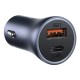 Φορτιστής Αυτοκινήτου Baseus Golden Contactor Pro, USB + USB-C, QC4.0+, PD, SCP, 40W (Γκρι) Φορτιστής Αυτοκινήτου Baseus Golden Contactor Pro, USB + USB-C, QC4.0+, PD, SCP, 40W (Γκρι)