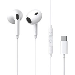 Ακουστικά Handsfree USB-C Baseus Encok CZ17 White A00170000213-Z1