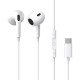 Ακουστικά Handsfree USB-C Baseus Encok CZ17 White A00170000213-Z1 Ακουστικά Handsfree USB-C Baseus Encok CZ17 White A00170000213-Z1