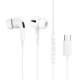 Ακουστικά Handsfree USB-C Baseus Encok C18 White NGCR030102 Ακουστικά Handsfree USB-C Baseus Encok C18 White NGCR030102