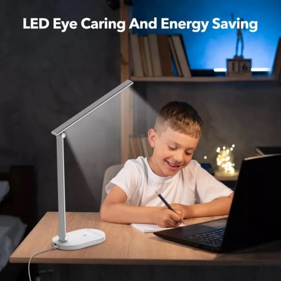 Λάμπα Γραφείου LED TaoTronics TT-DL1012 12W White με USB & Touch Control Λάμπα Γραφείου LED TaoTronics TT-DL1012 12W White με USB & Touch Control