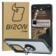 Θήκη Σιλικόνης Bizon Case Hybrid Ring Xiaomi Redmi Note 14 5G smoky with a dark green frame Θήκη Σιλικόνης Bizon Case Hybrid Ring Xiaomi Redmi Note 14 5G smoky with a dark green frame