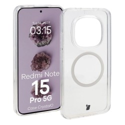 Θήκη Σιλικόνης Bizon Case CrystalO Magnetic Xiaomi Redmi Note 15 Pro 5G clear