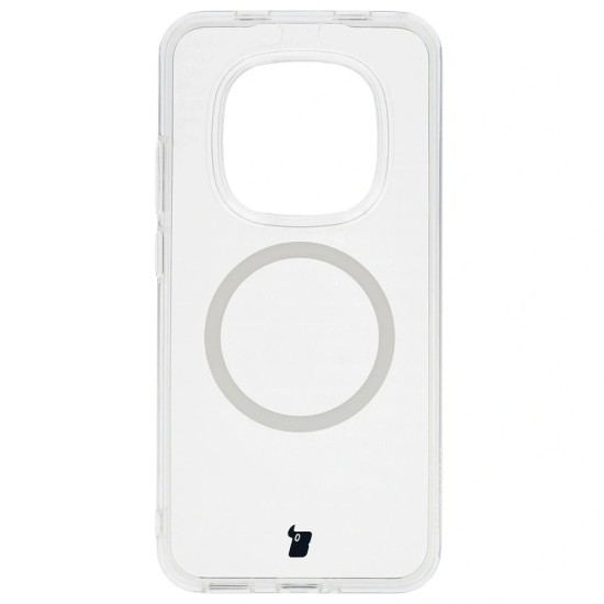 Θήκη Σιλικόνης Bizon Case CrystalO Magnetic Xiaomi Redmi Note 15 Pro 5G clear Θήκη Σιλικόνης Bizon Case CrystalO Magnetic Xiaomi Redmi Note 15 Pro 5G clear