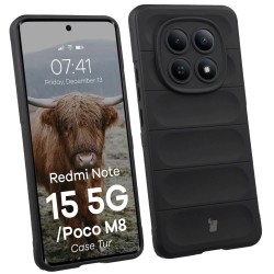 Θήκη Σιλικόνης Bizon Case Tur Xiaomi Redmi Note 15 5G / POCO M8 5G black